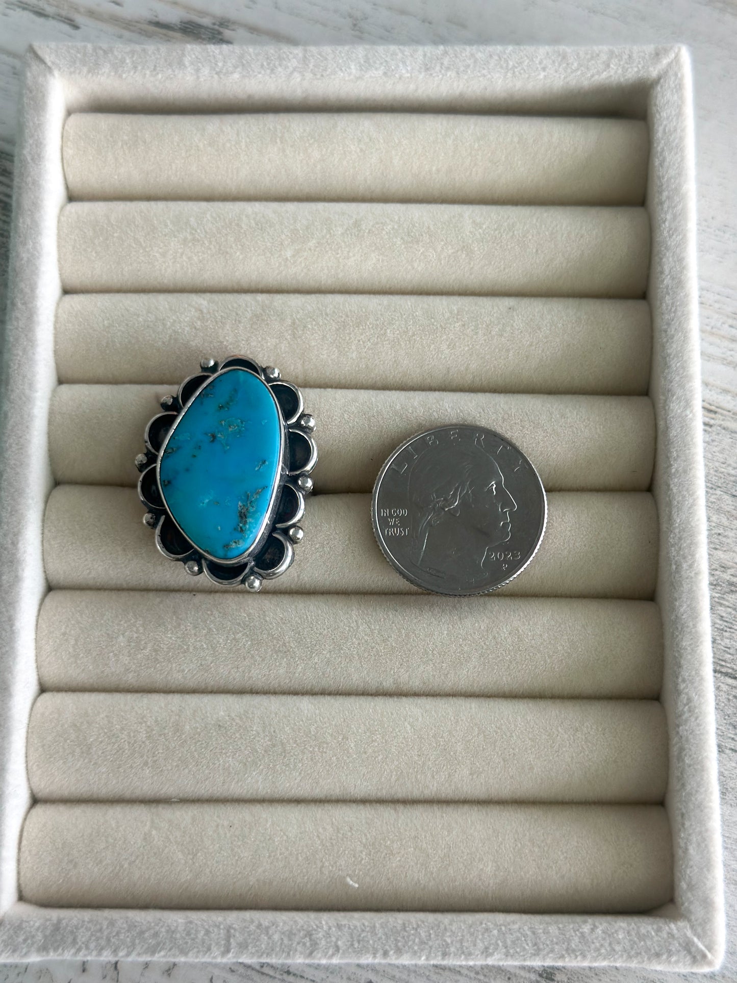 Native Made Blue Emerald Valley Turquoise 7