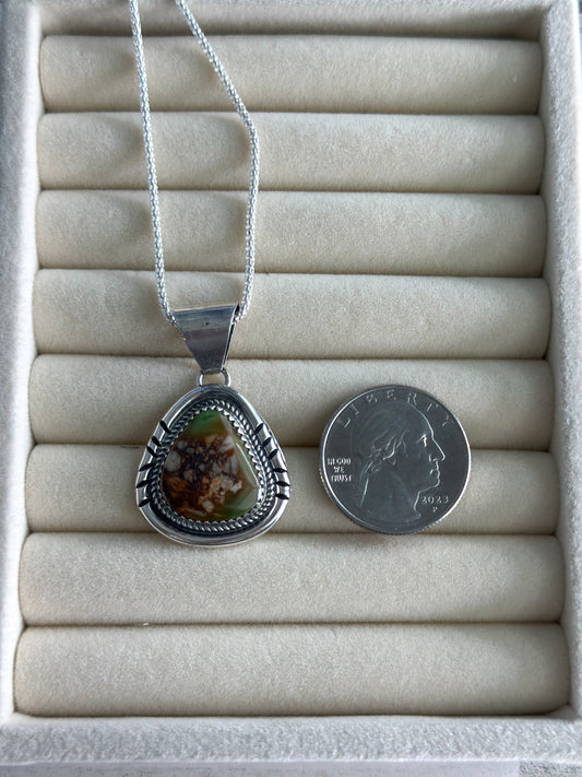 Native Made Royston Pendant Necklace