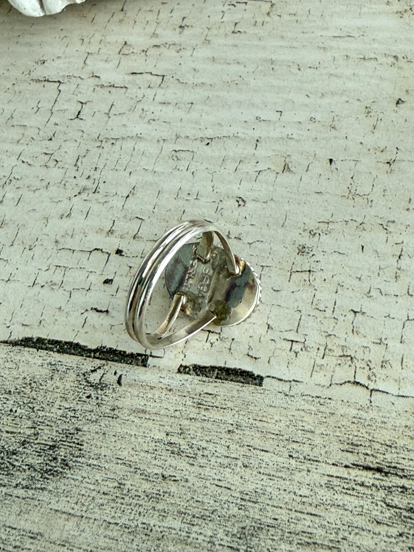 Native American Kingman Turquoise Ring 7