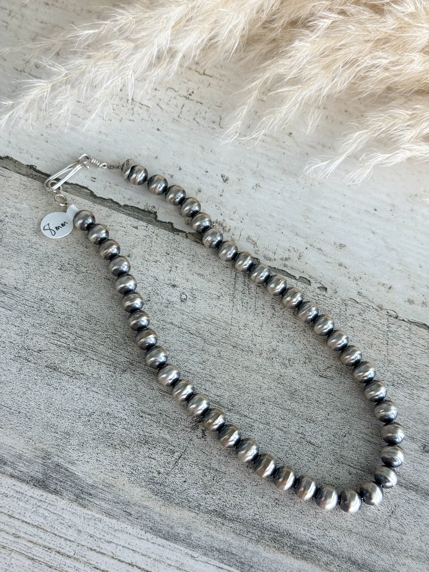 Native American Navajo Pearls 14" 8MM