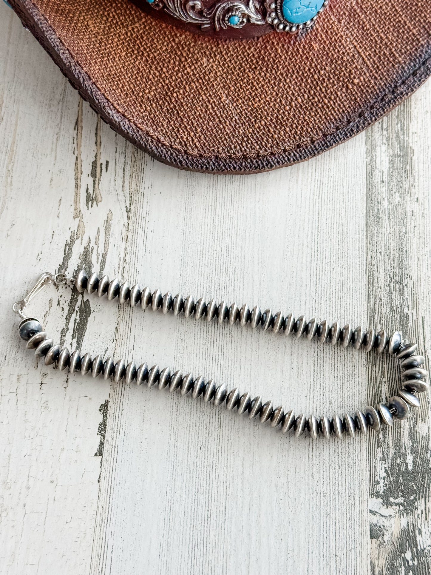 Native American Navajo Pearls 14" 10mm