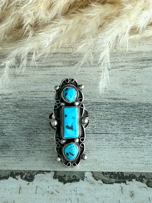 Native American Sleeping Beauty Ring 9
