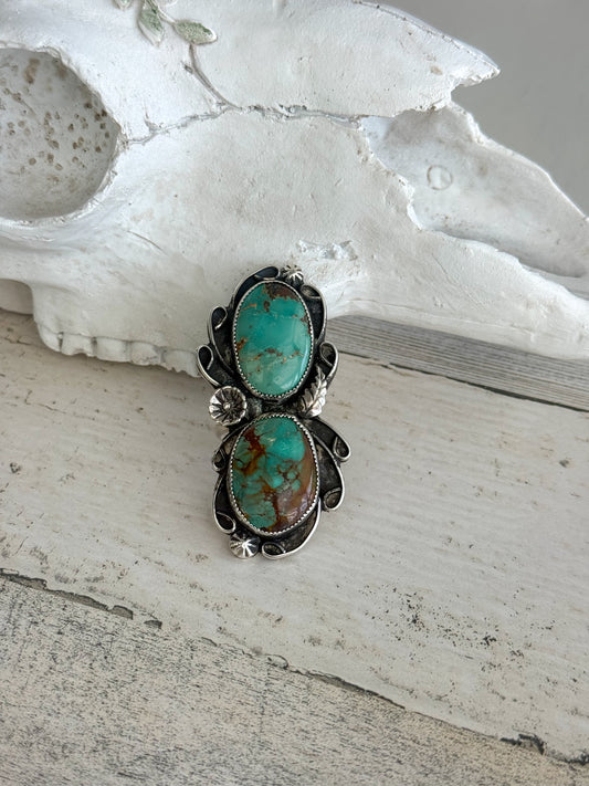 Native American Royston Adjustable Ring