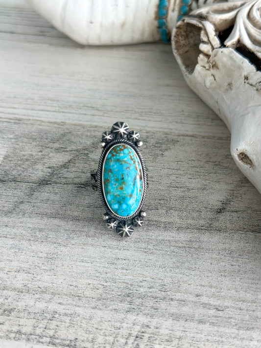 Native Made Kingman Ring Size 8.5