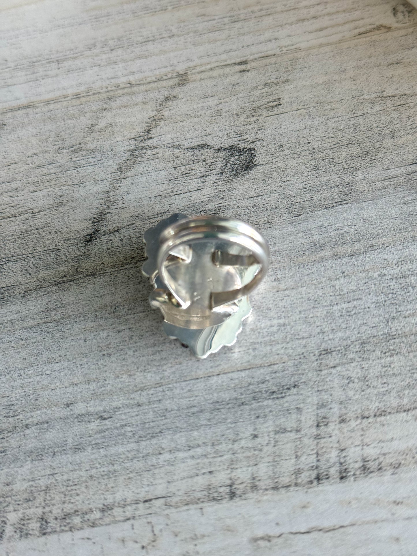 Native American Turquoise Ring 8