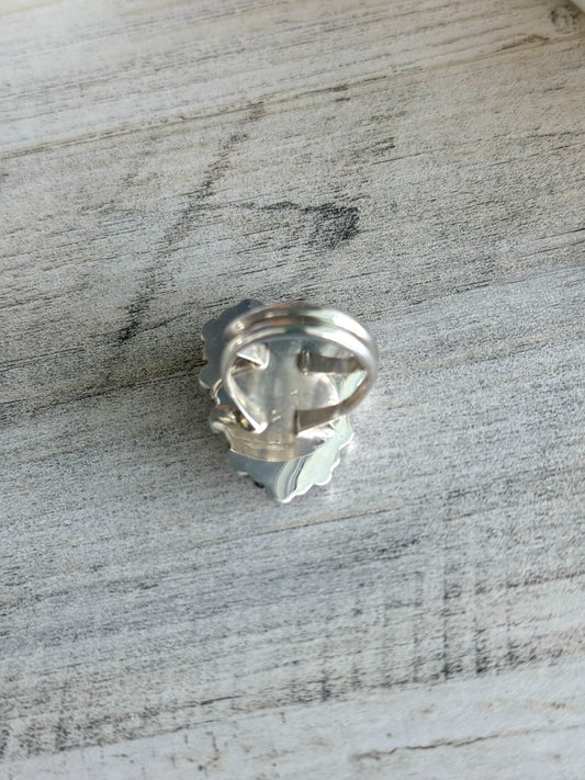 Native American Turquoise Ring 8