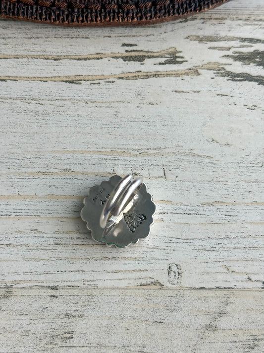 Native American Lapis Adjustable Ring