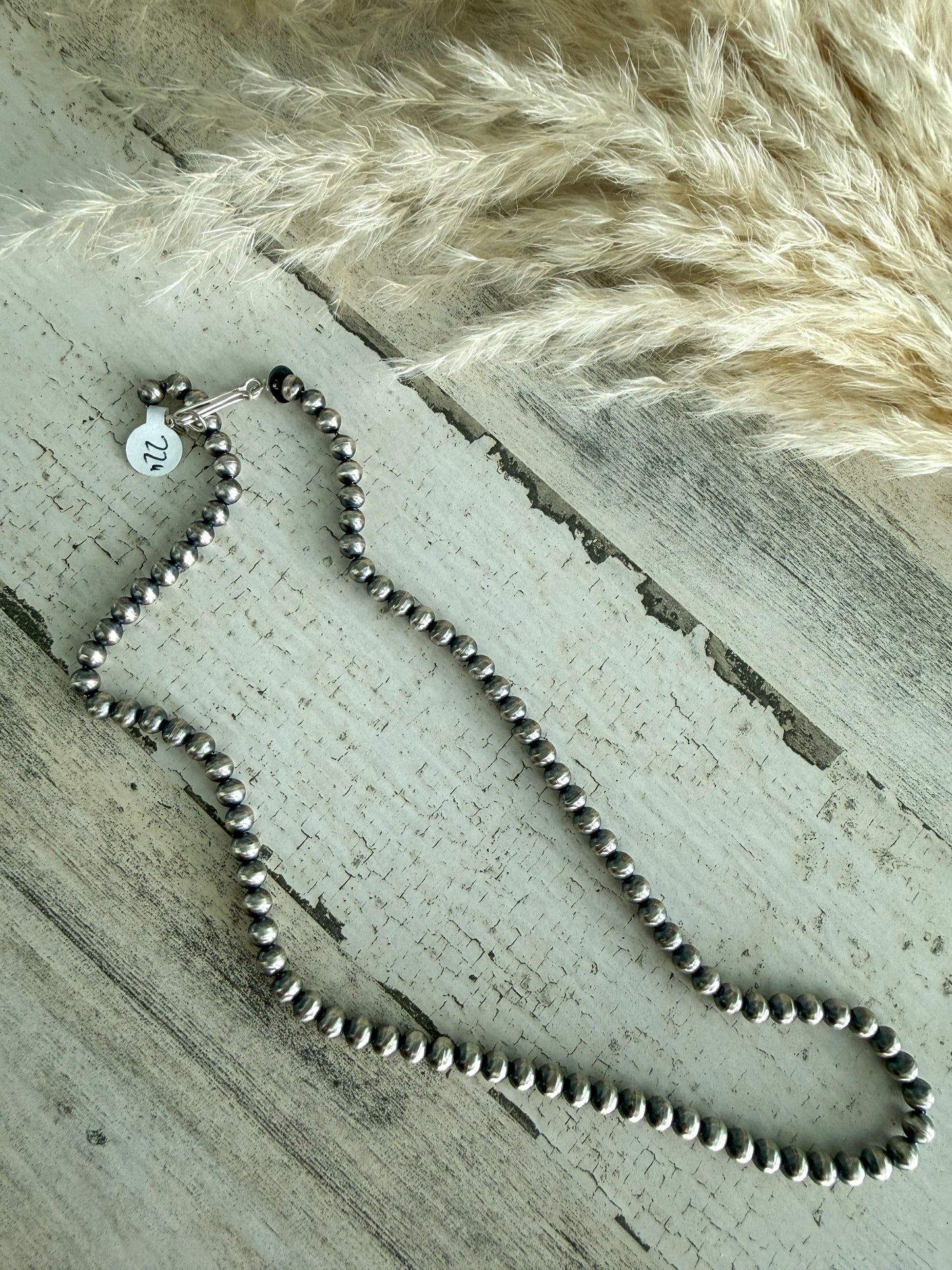 Native American Navajo Pearls 22" 6mm