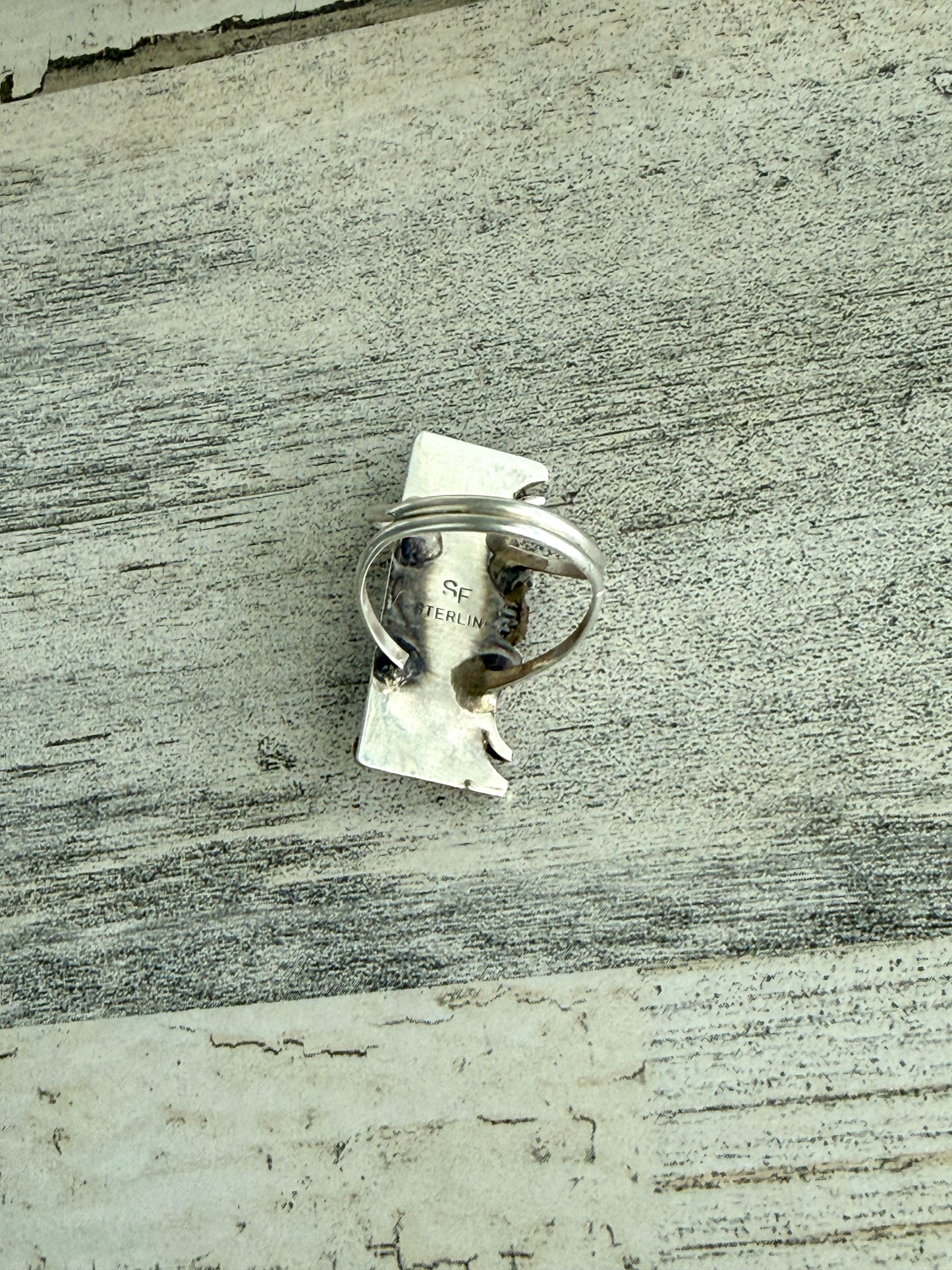 Native American Turquoise Ring 8