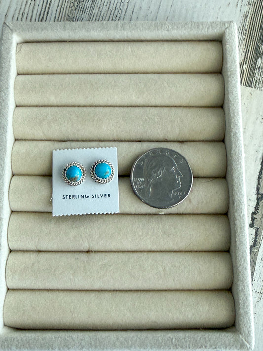 Native American Turquoise Studs