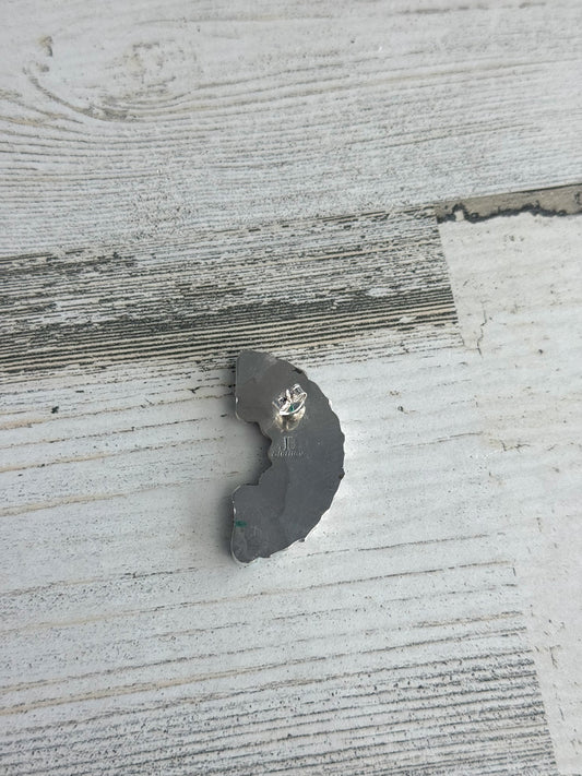 Native American Turquoise Cluster Earrings