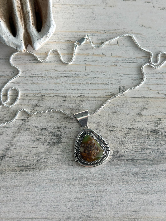 Native Made Royston Pendant Necklace