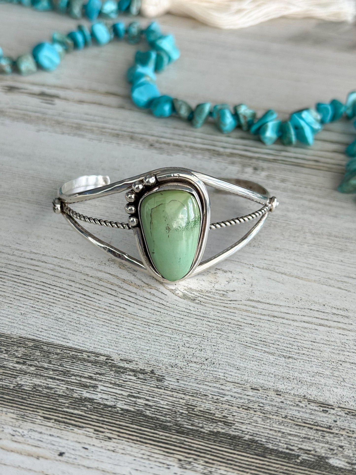 Native American Royston Turquoise Cuff