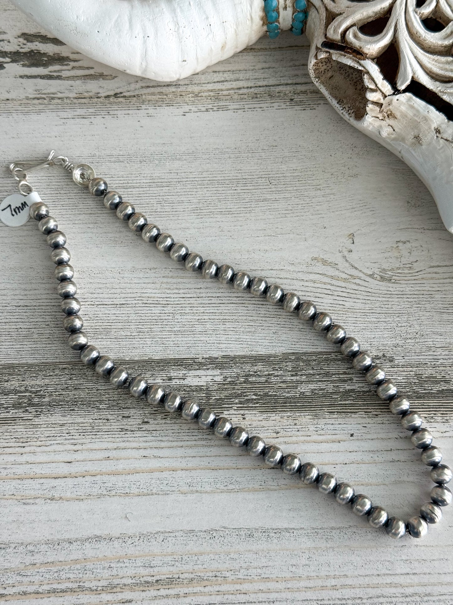 Native American Navajo Pearls 16" 7mm