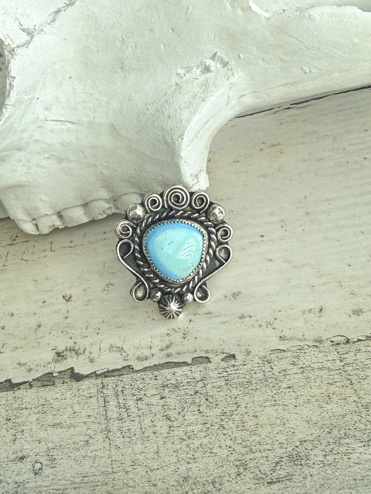 Native American Golden Hills Adjustable Ring