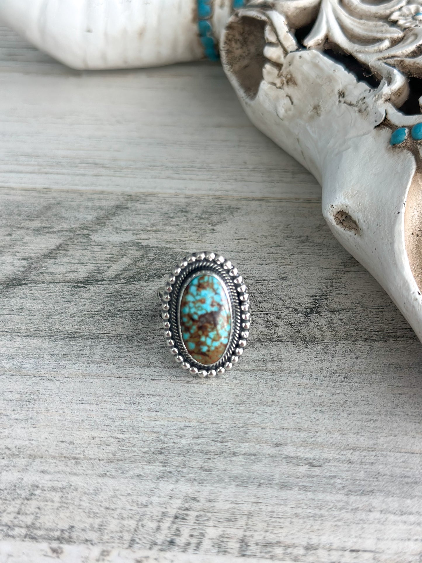 Native Made Size 7 Kingman Ring