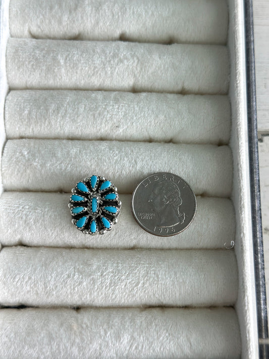 Native Made Kingman Cluster Earrings