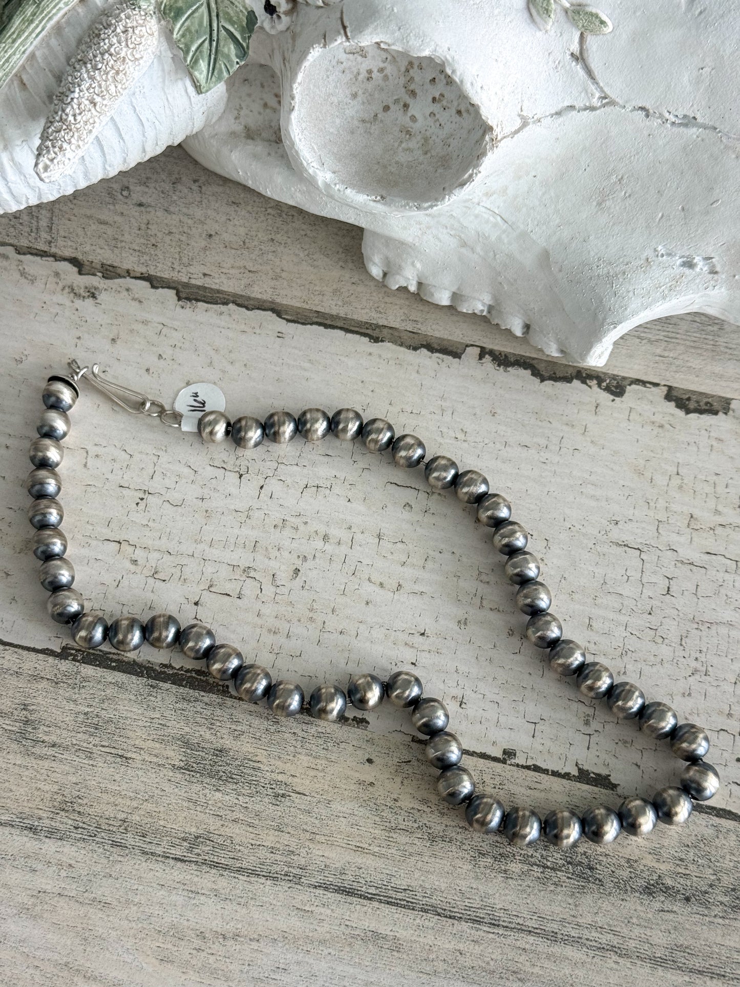 Native American Navajo Pearls 16" 8mm