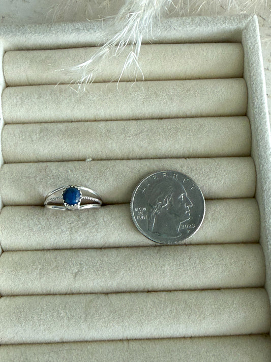 Native American Lapis Ring 7