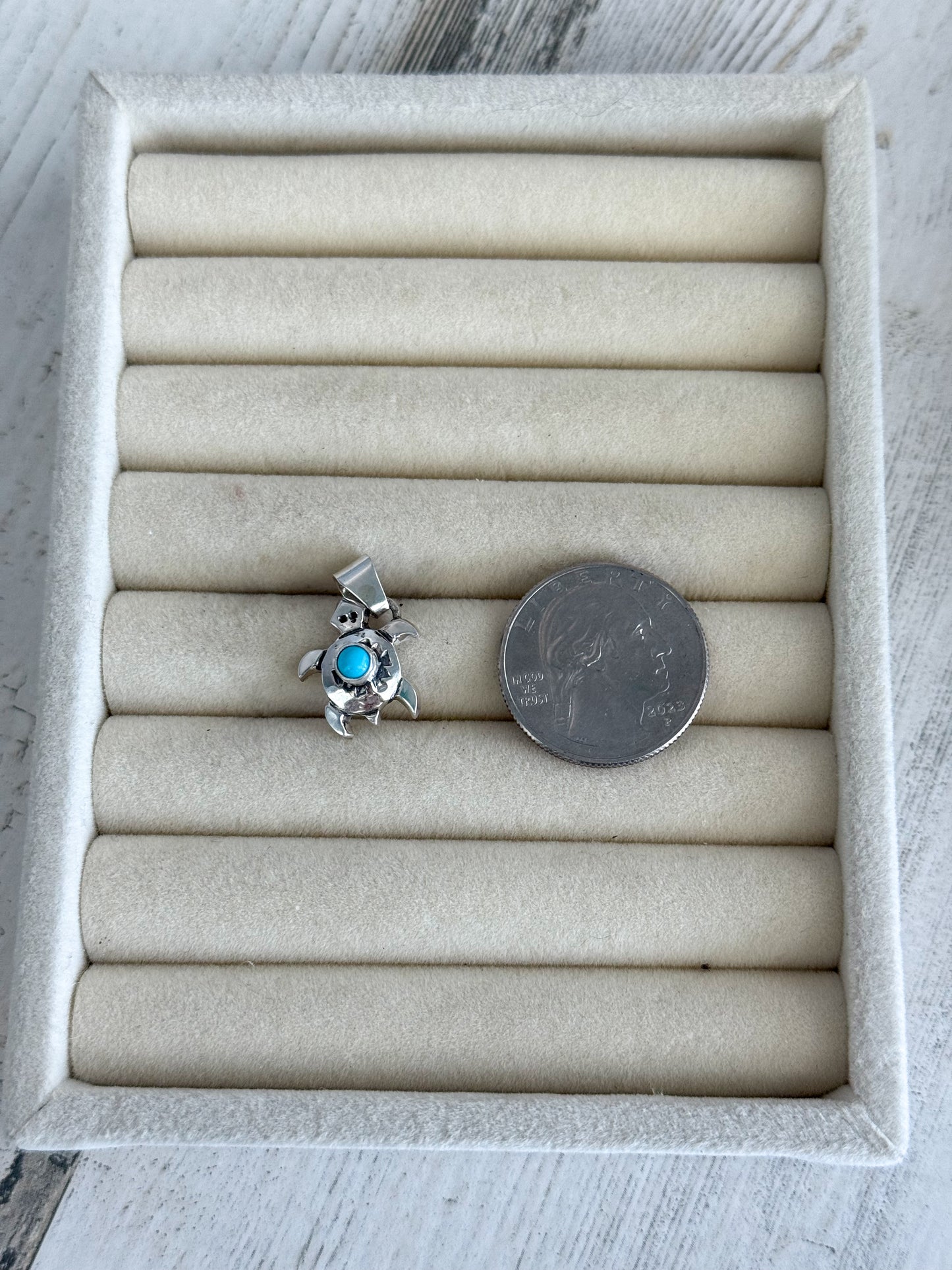 Native American Sea Turtle Pendant