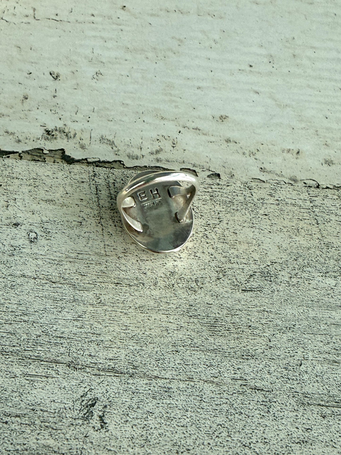 Native American Patagonia Turquoise Ring 8.75