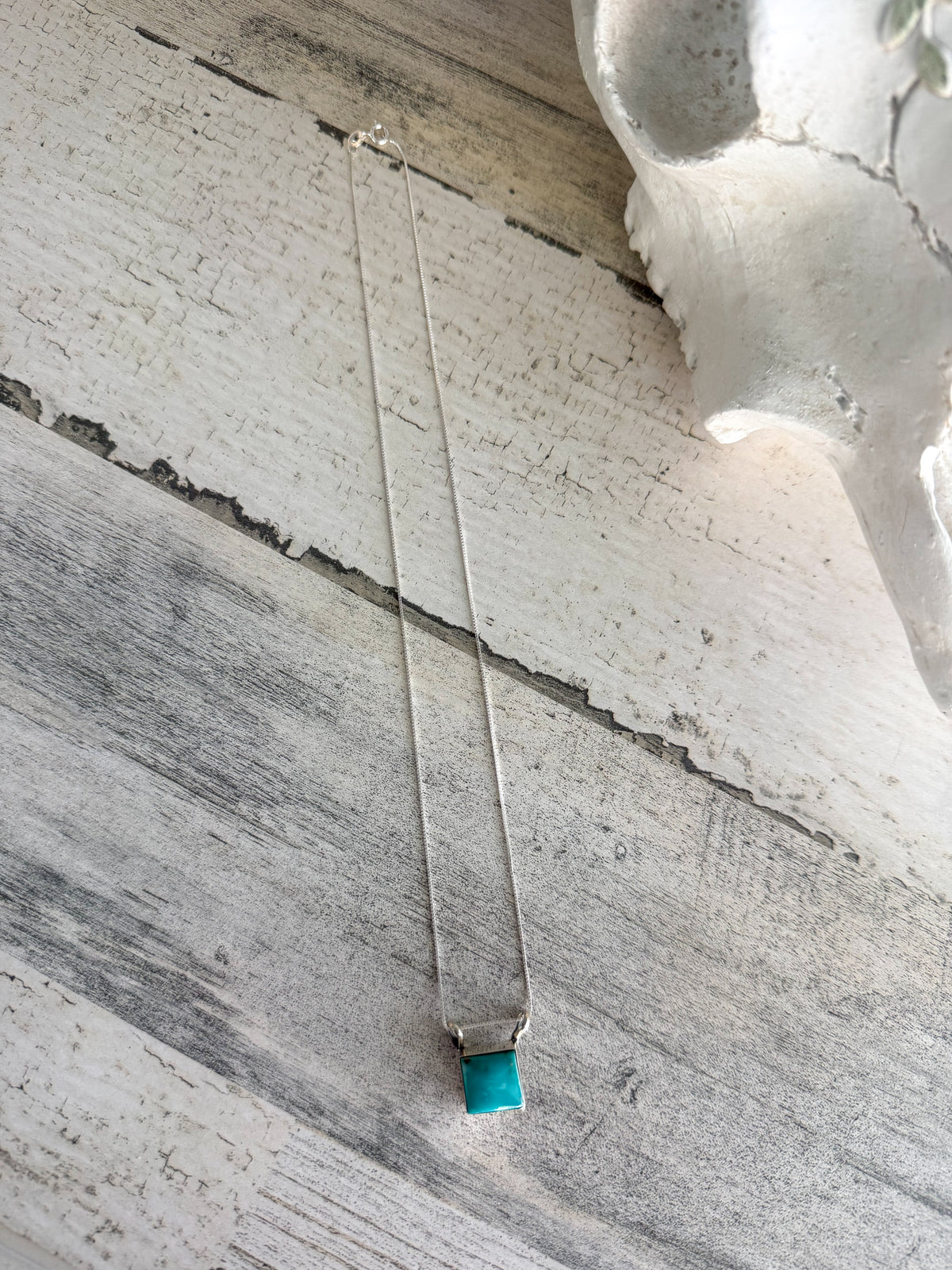 Native American Turquoise 18" Pendant Necklace