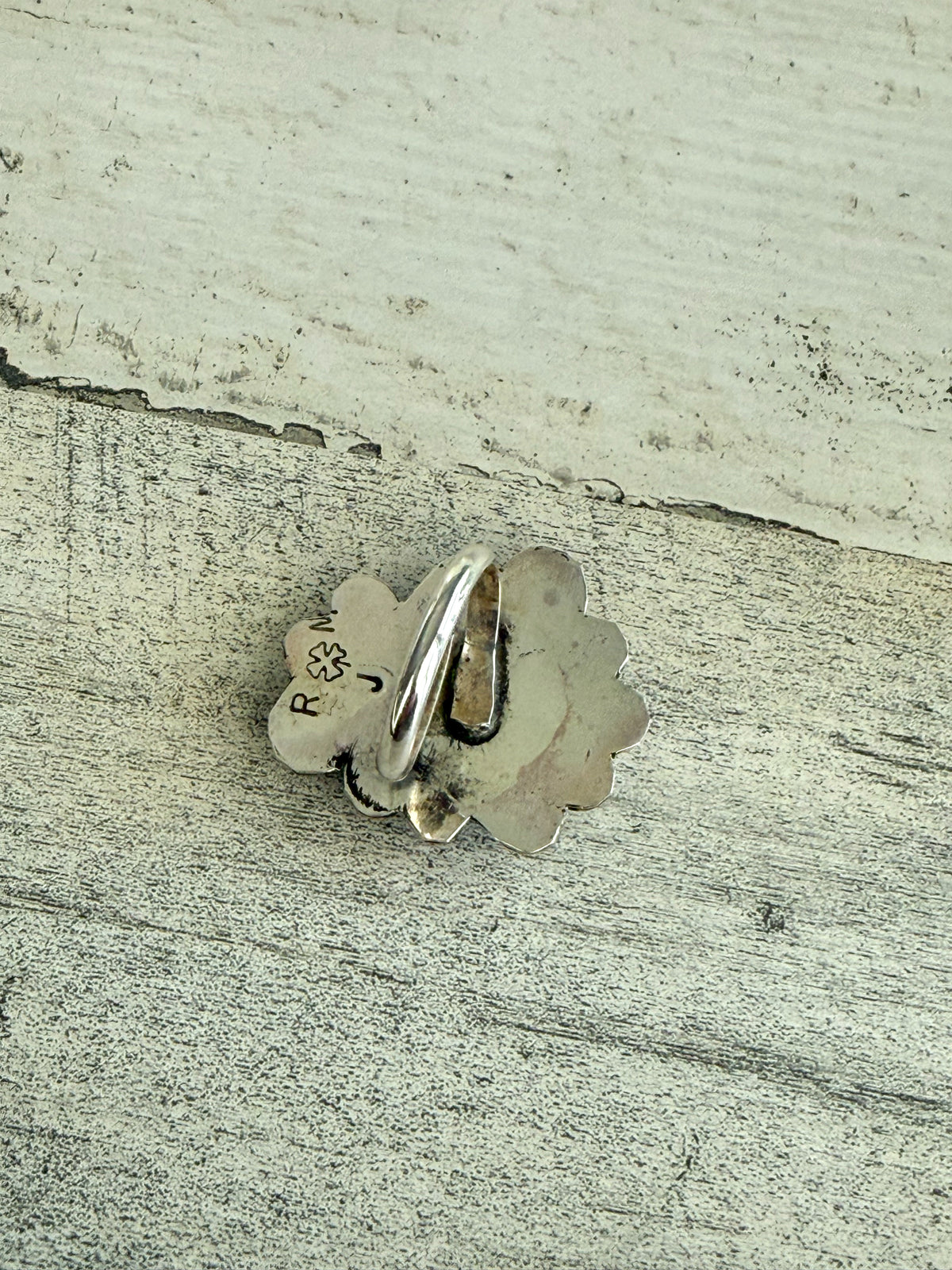 Native American Emerald Valley Adjustable Ring
