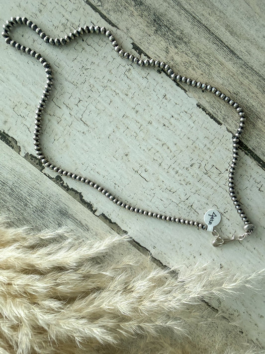 Native American Navajo Pearls 20" 4mm