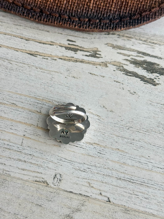 Native American Lapis Adjustable Ring