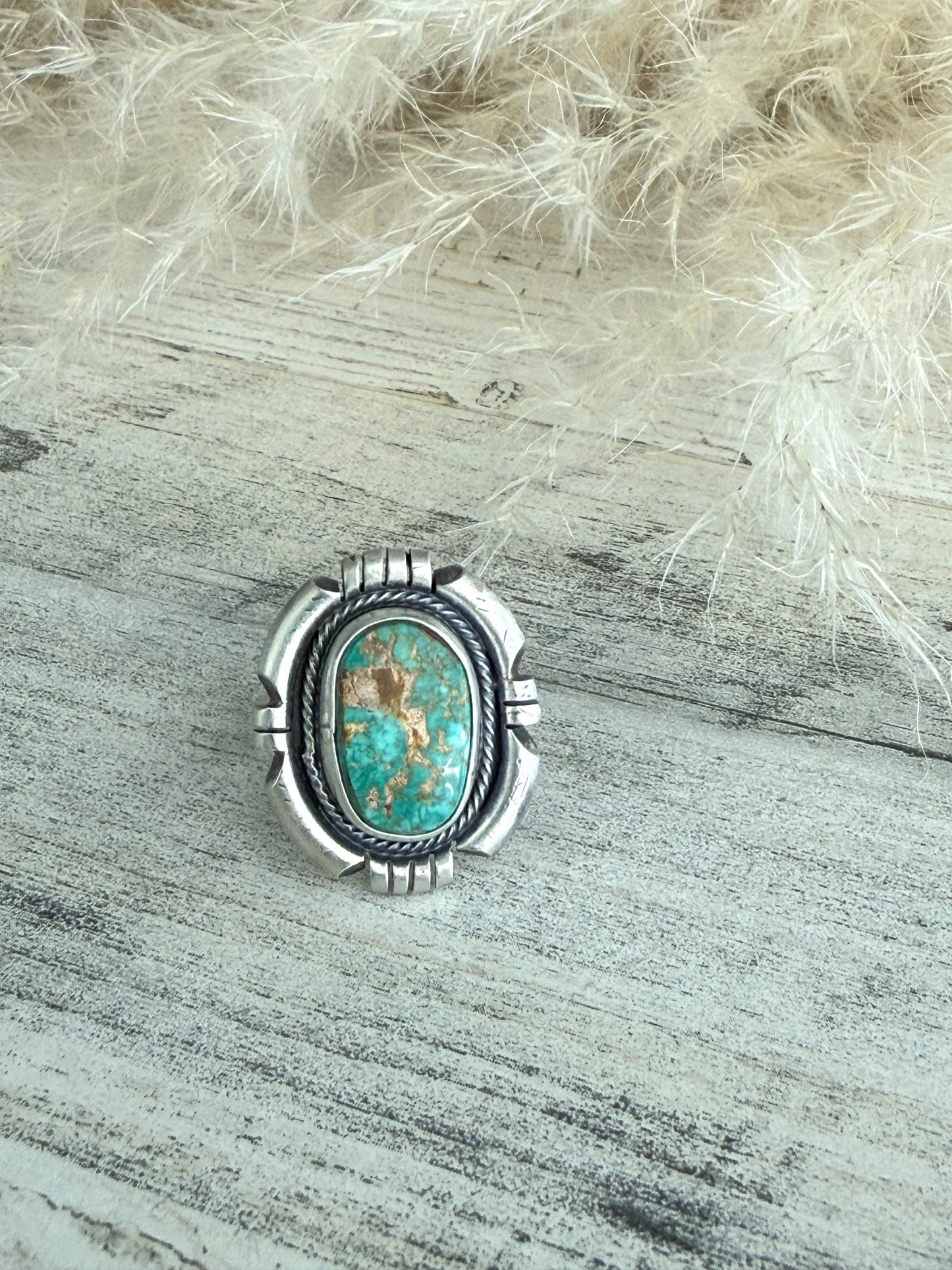 Native American Royston Ring 9.5