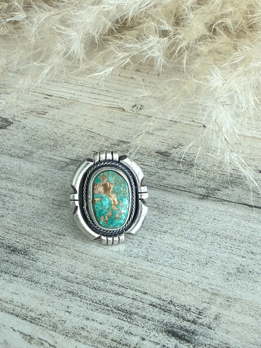 Native American Royston Ring 9.5