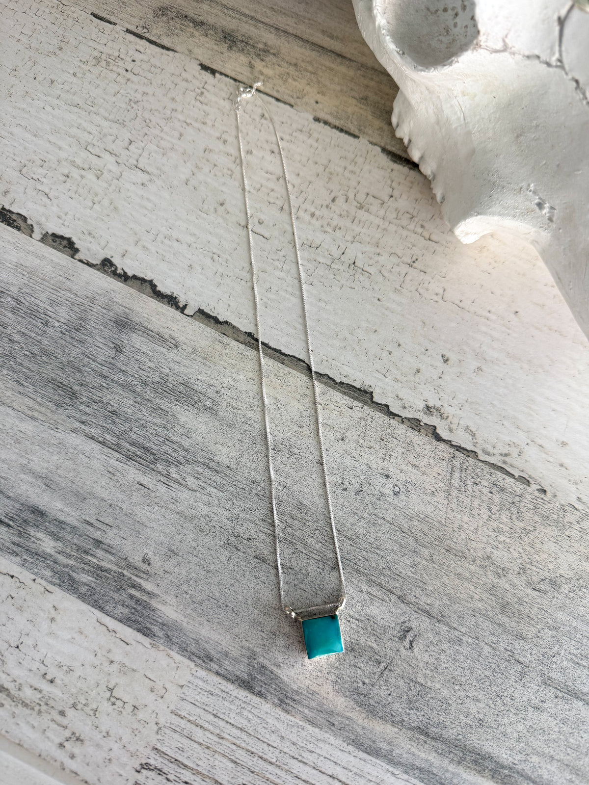 Native American Turquoise 18" Pendant Necklace