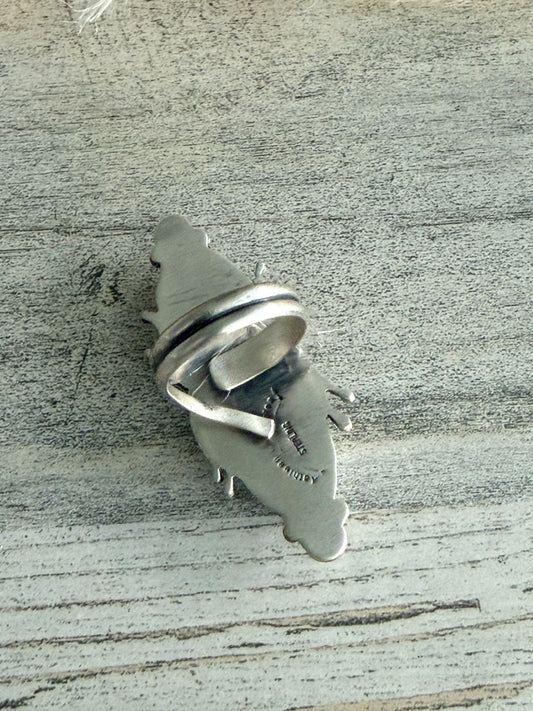 Native American Sonoran Gem Adjustable Ring