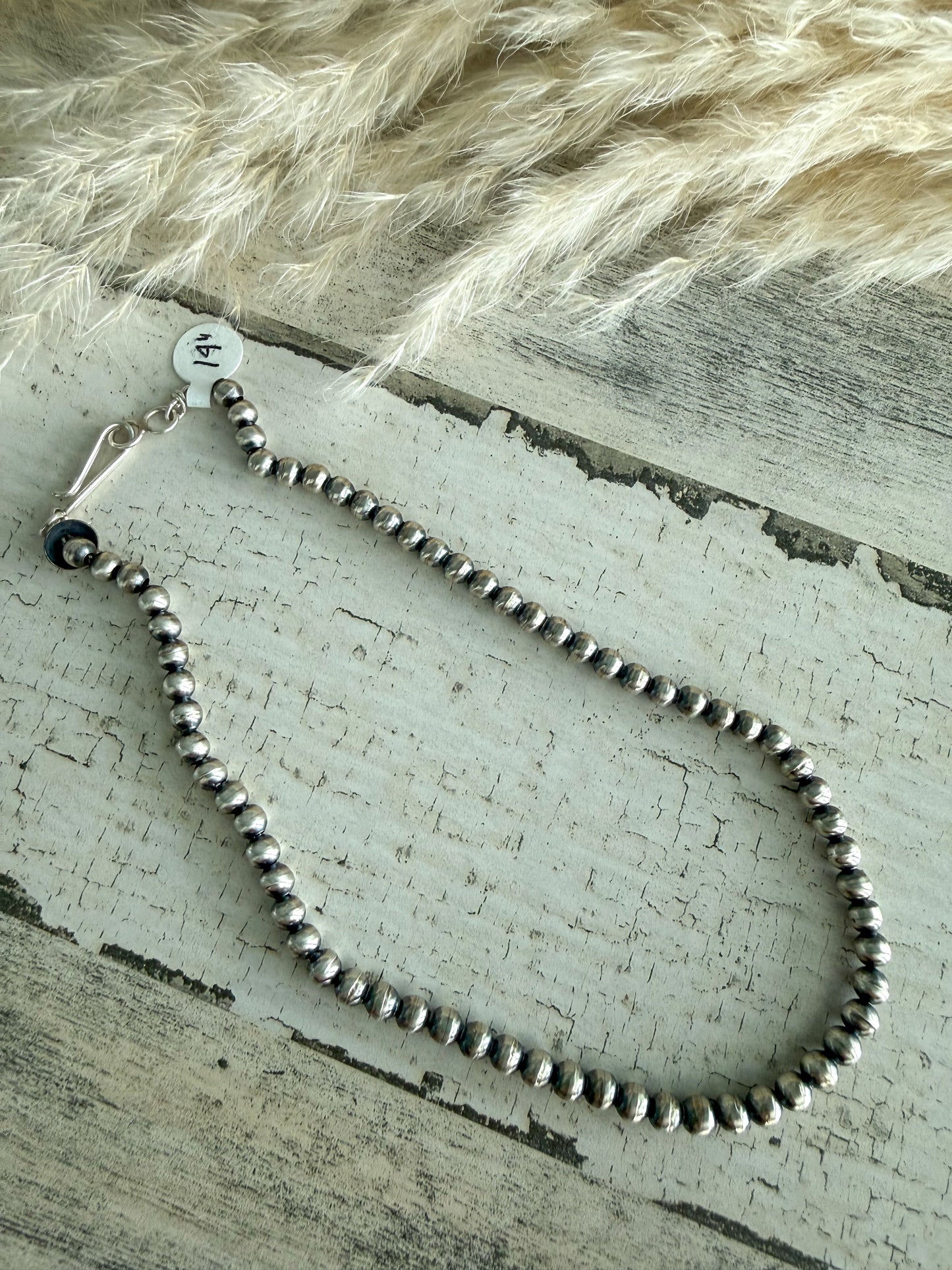 Native American Navajo Pearls 14" 5mm