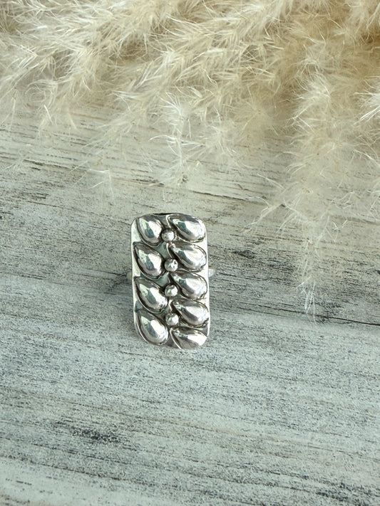 Native American Sterling Silver Ring 8