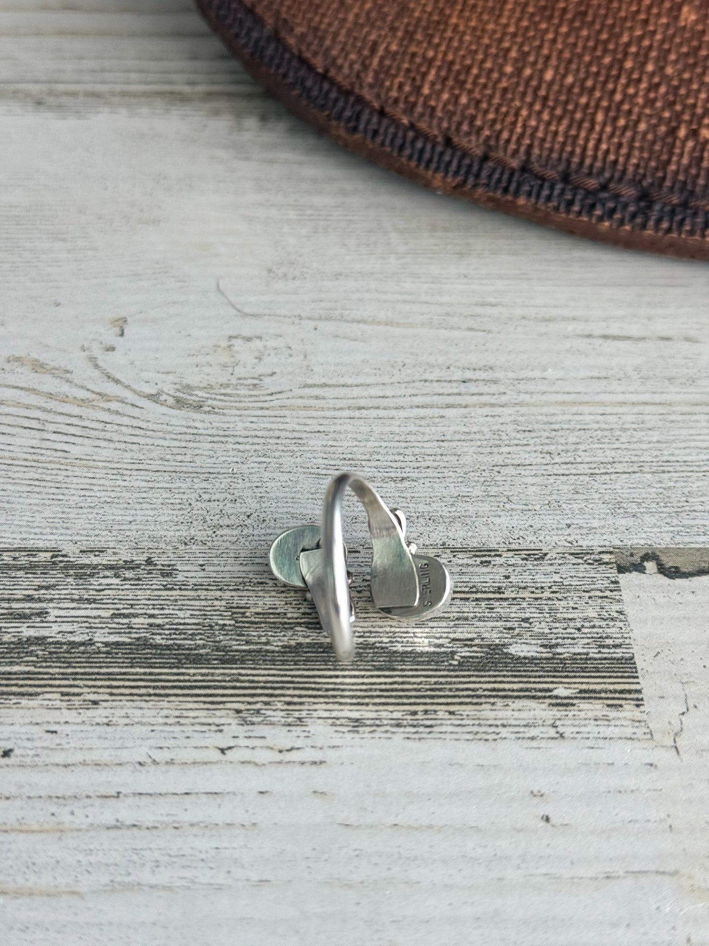 Native American Black Onyx Adjustable 9 Ring