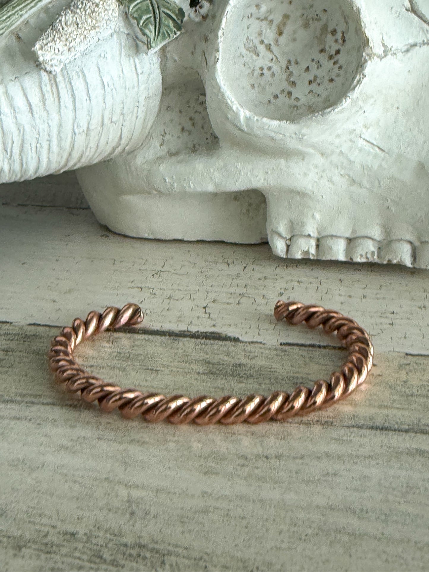 Native American Copper Cuff 6.75