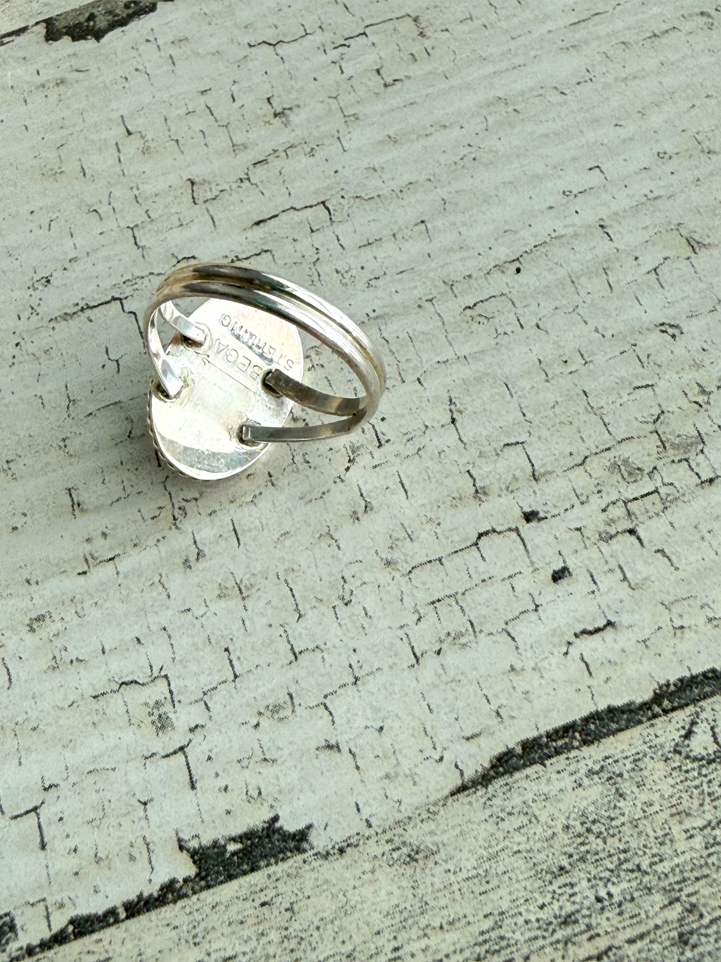 Native American Red Spiny Ring 8.5