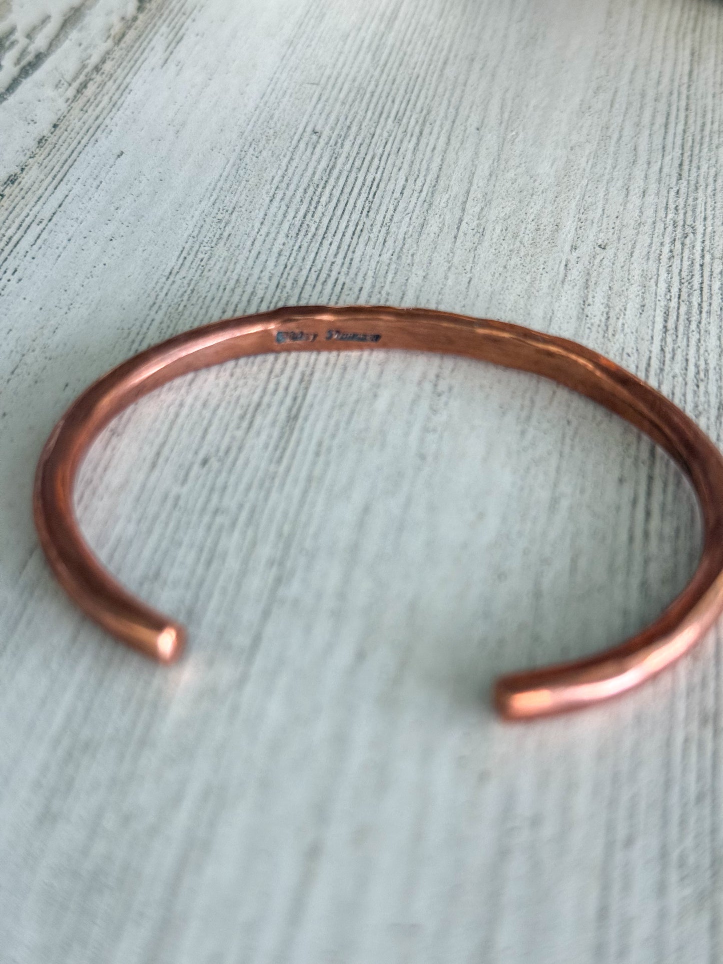 Native American Paws Copper Cuff 6.75"