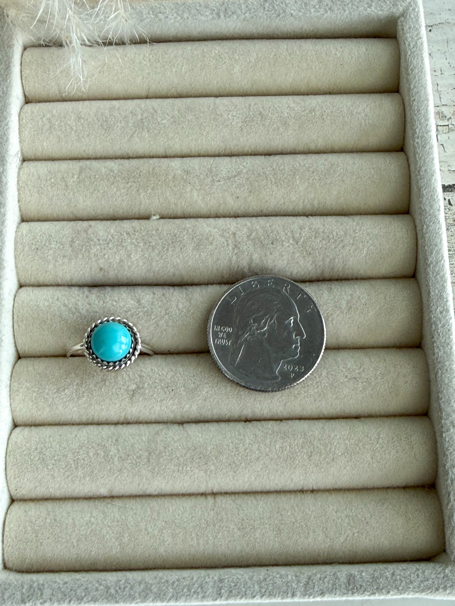 Native American Thunder Creek Ring 6.5