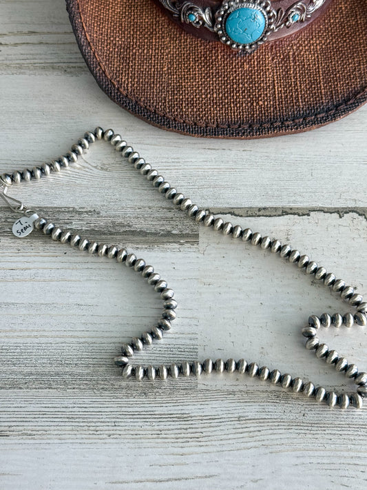 Native American Navajo Pearls 24" 7mm