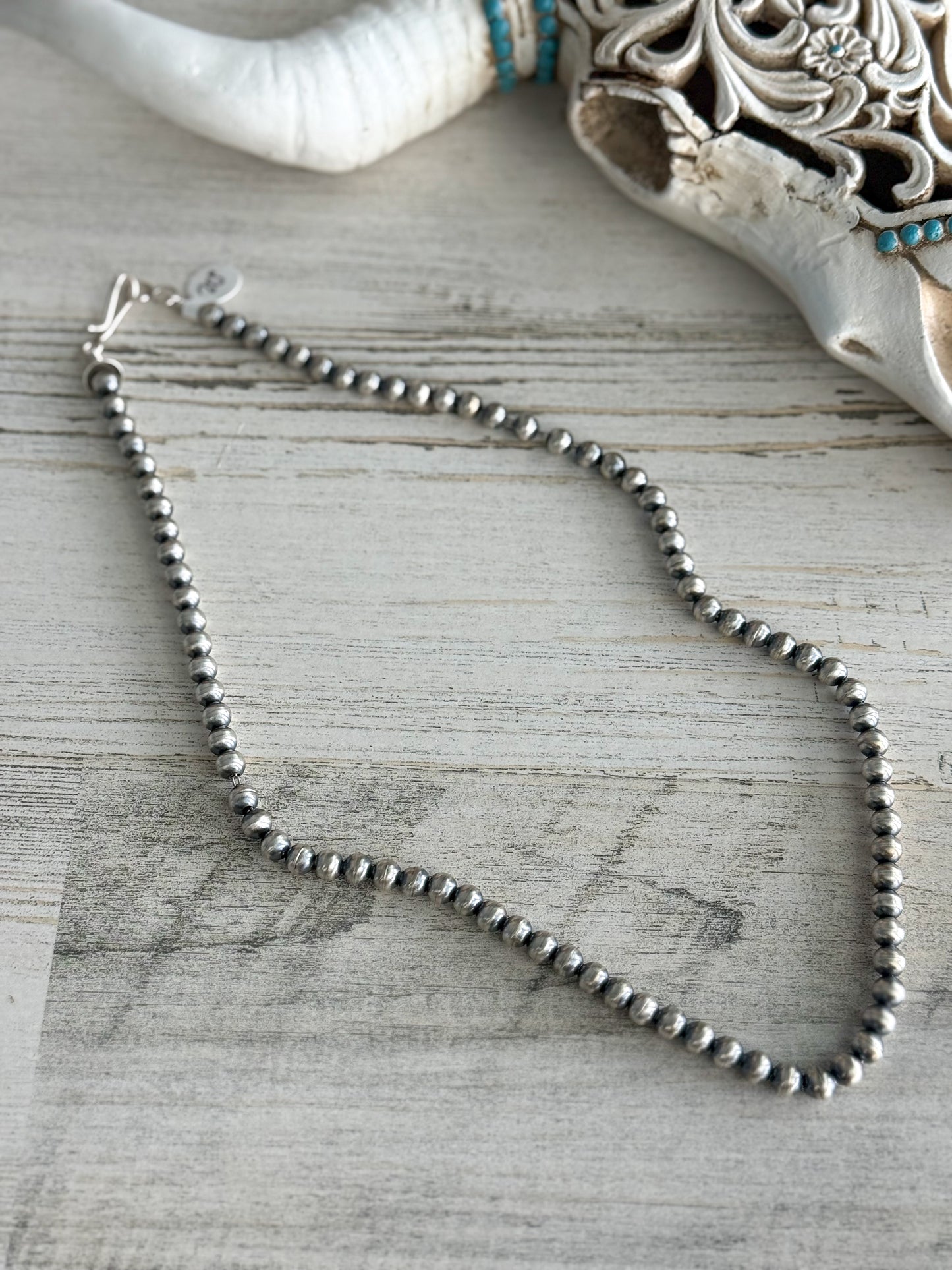 Native American Navajo Pearls 20" 6mm