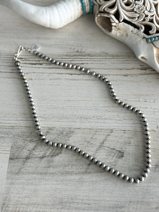 Native American Navajo Pearls 20" 6mm