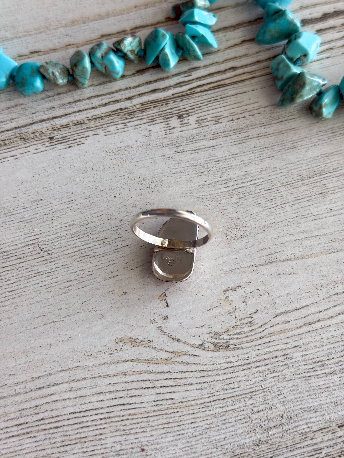 Native American Red Spiny Ring 9