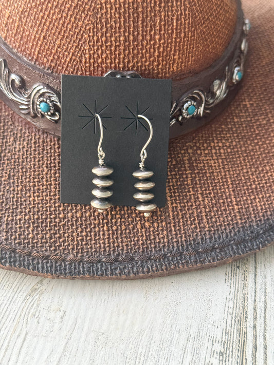 Native American Navajo Pearl Earrings