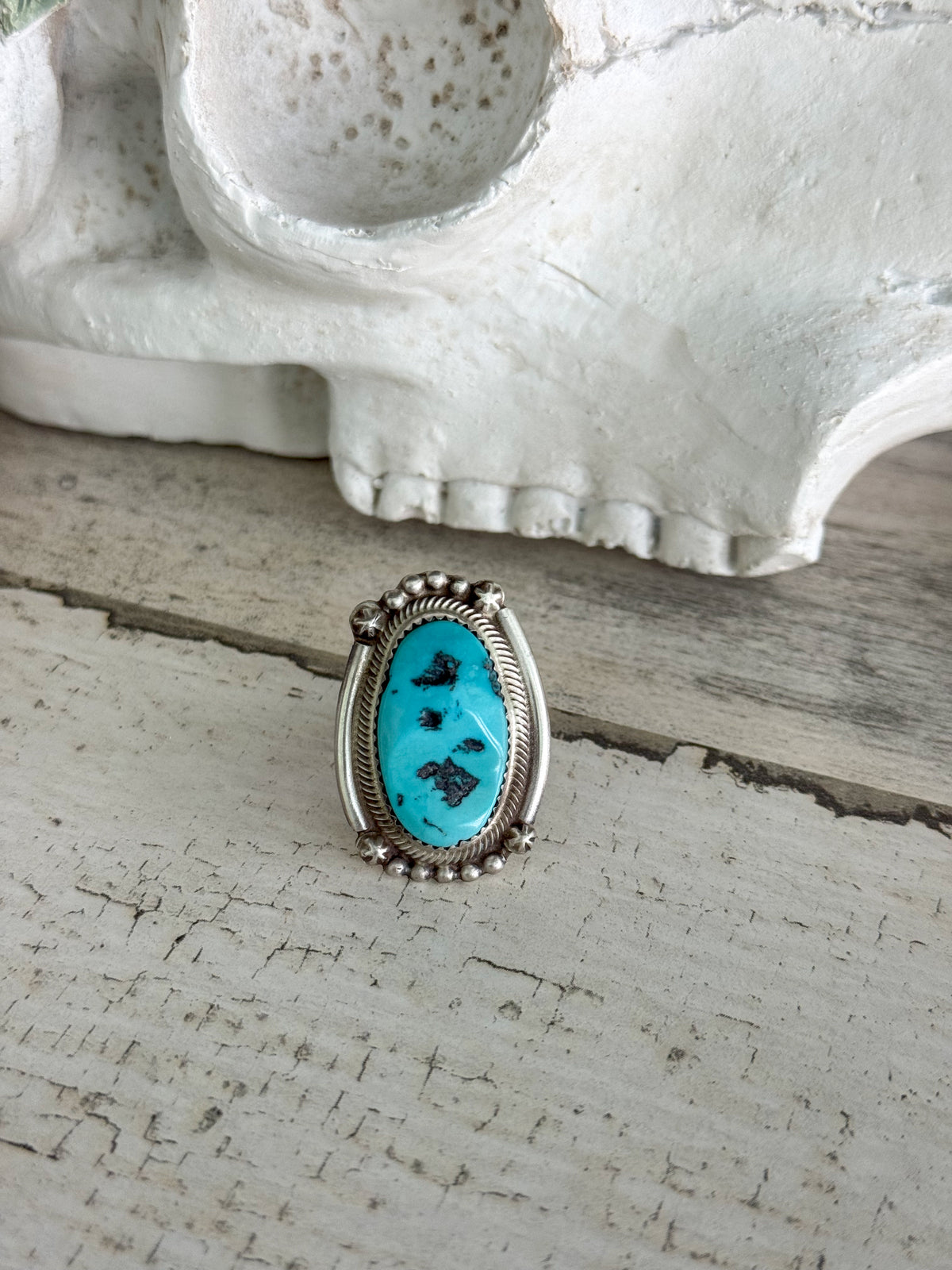 Native American Turquoise Ring 10
