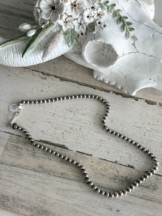 Native American Navajo Pearls 20" 6mm