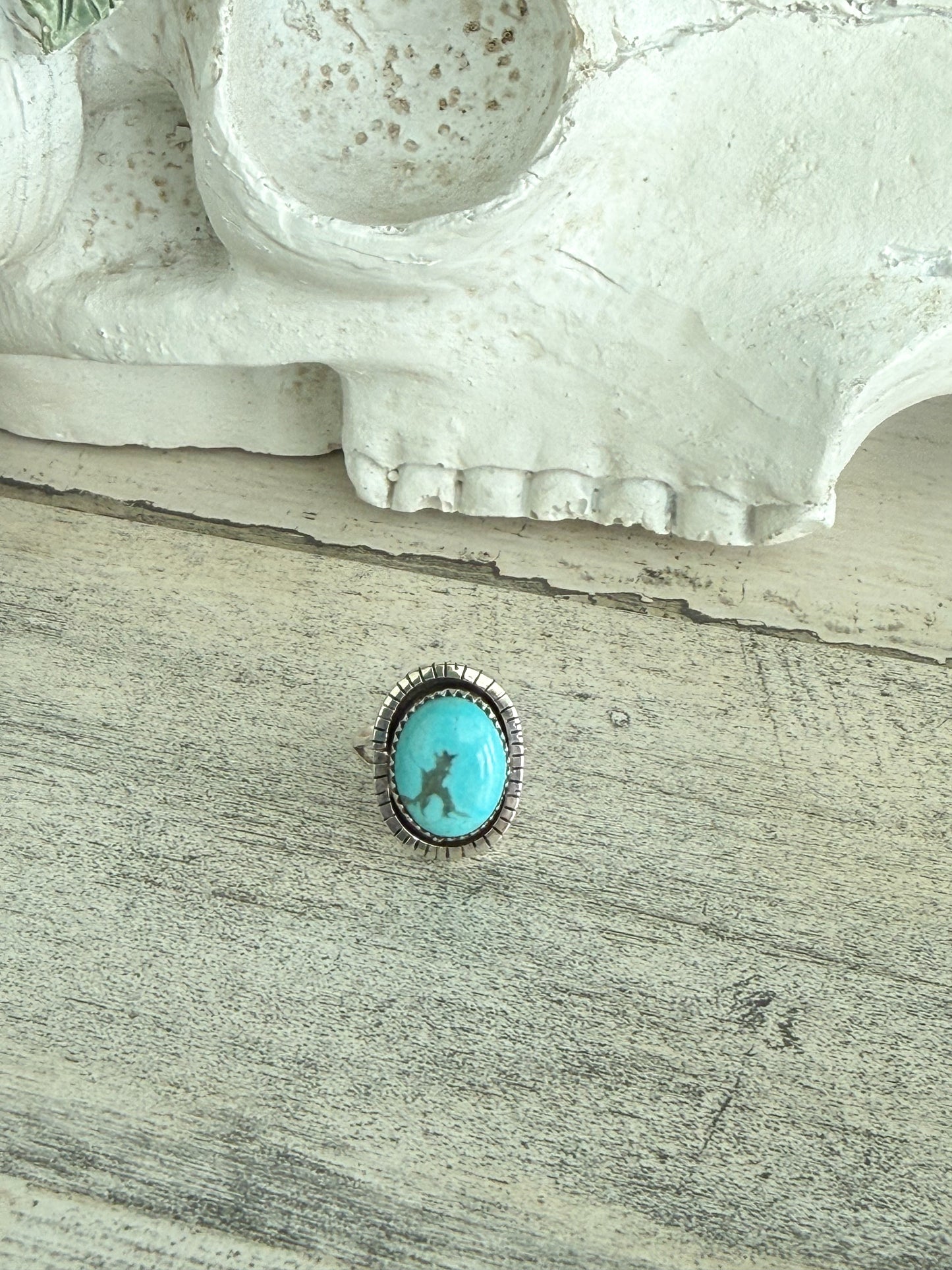 Native American Turquoise Ring 7