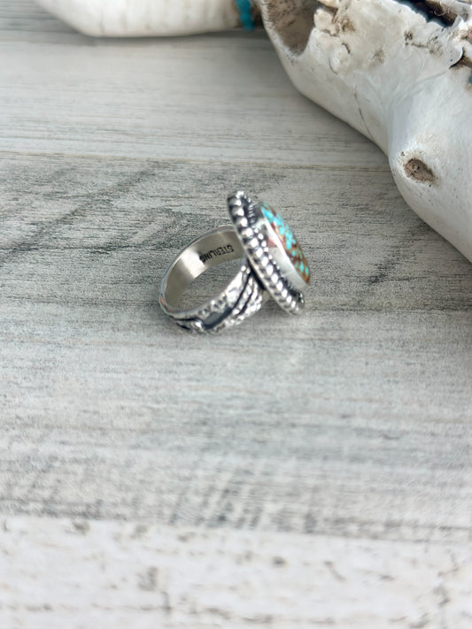 Native Made Size 7 Kingman Ring