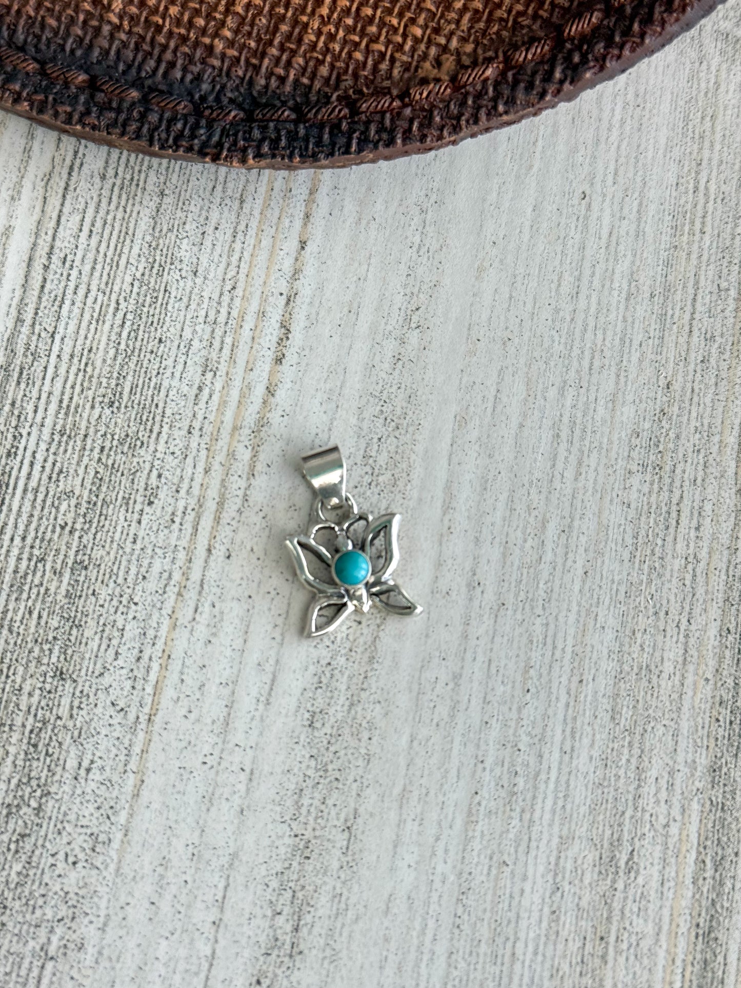 Native American Butterfly Pendant